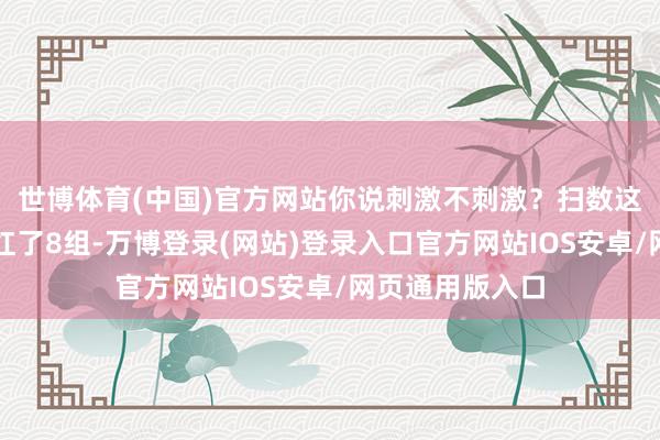 世博体育(中国)官方网站你说刺激不刺激？扫数这个词培训班分红了8组-万博登录(网站)登录入口官方网站IOS安卓/网页通用版入口