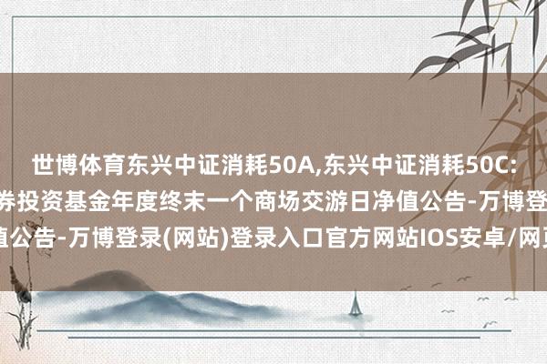 世博体育东兴中证消耗50A,东兴中证消耗50C: 东兴中证消耗50指数证券投资基金年度终末一个商场交游日净值公告-万博登录(网站)登录入口官方网站IOS安卓/网页通用版入口